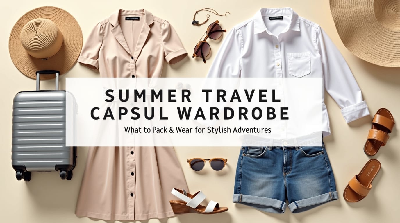 7 Excited Essentials for Your Summer Travel Capsule Wardrobe