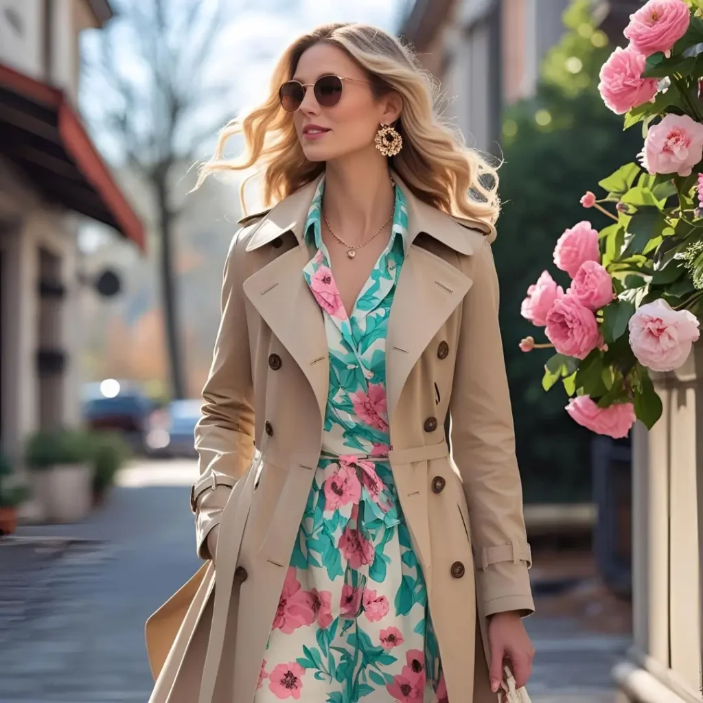 Spring Outfits: Light Layers & Florals