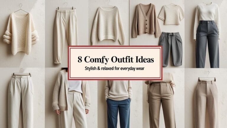 8 Comfy Outfits ideas for Everyday Wear Stylish and Relaxed