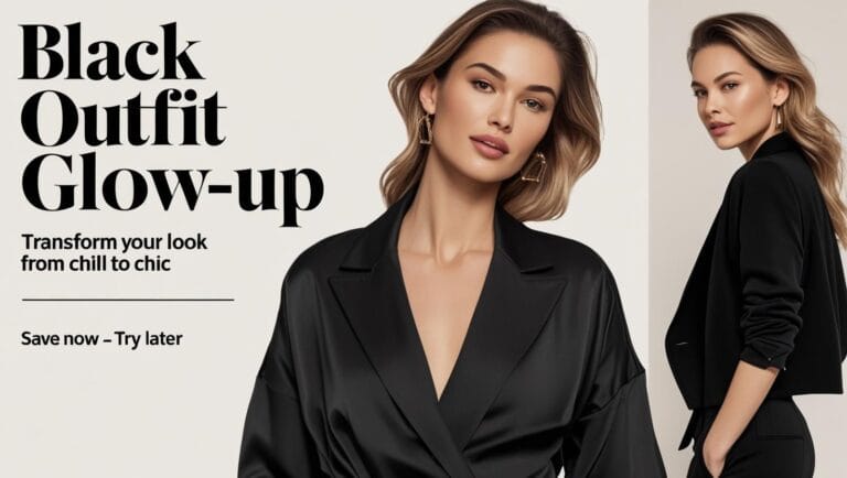 10 Black Outfit Glow-Up Ideas to Instantly Transform Style