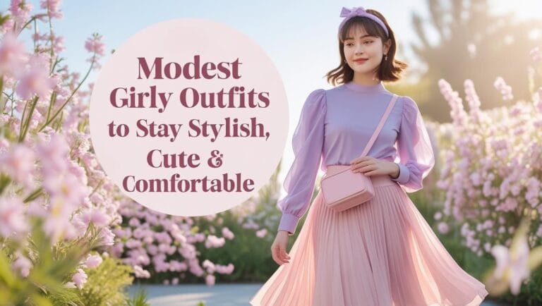 8+ Modest Girly Outfits to Stay Stylish, Cute & Comfortable