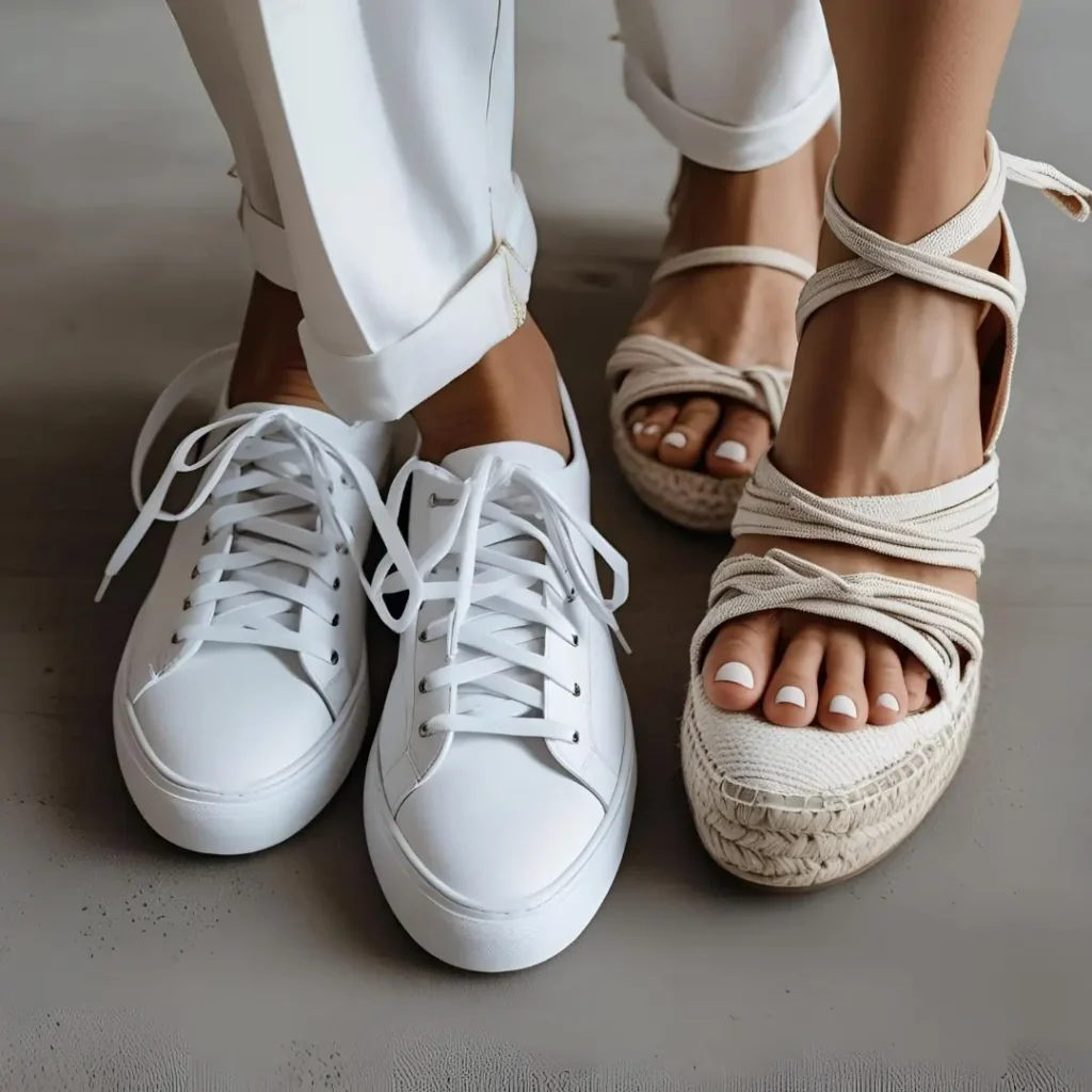 . 1 Pair of Comfortable Shoes + 1 Dressy Pair
