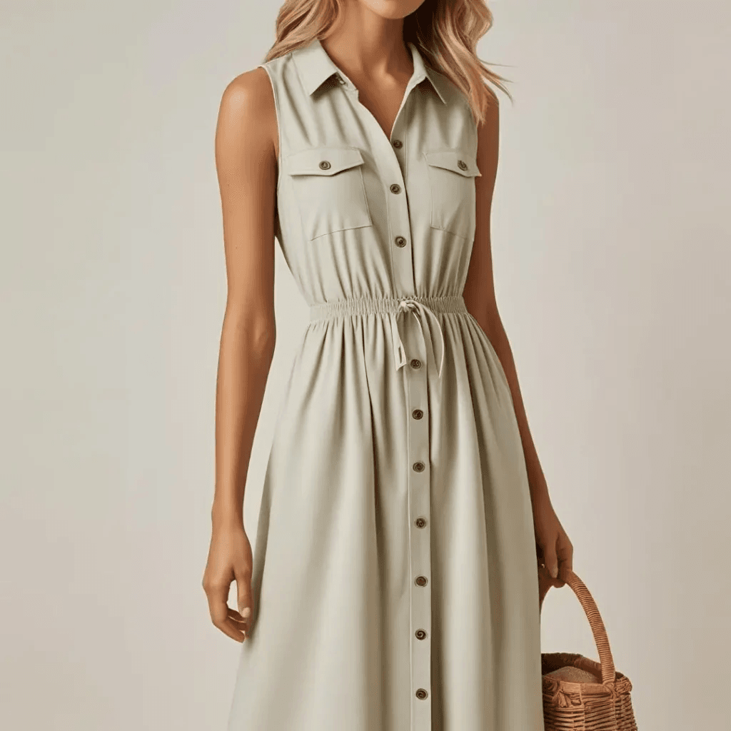 Sleeveless Midi Dresses: