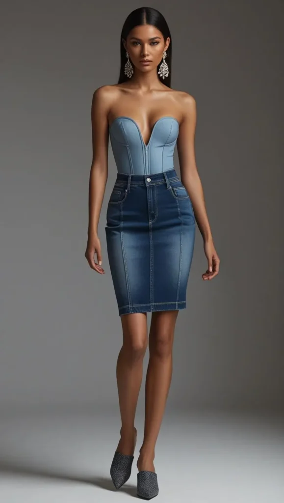 Bodysuit + mules