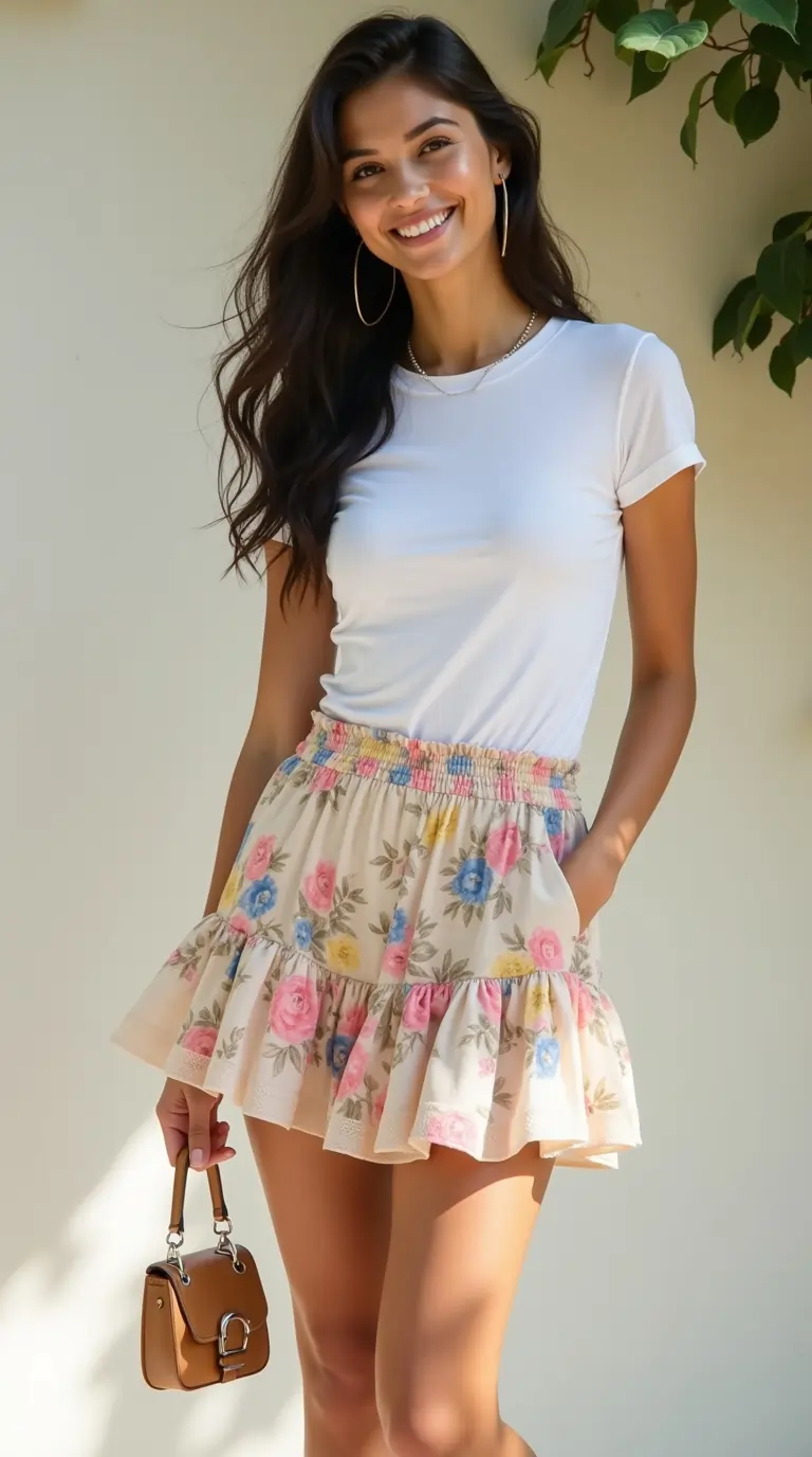 Ruffle Skirt