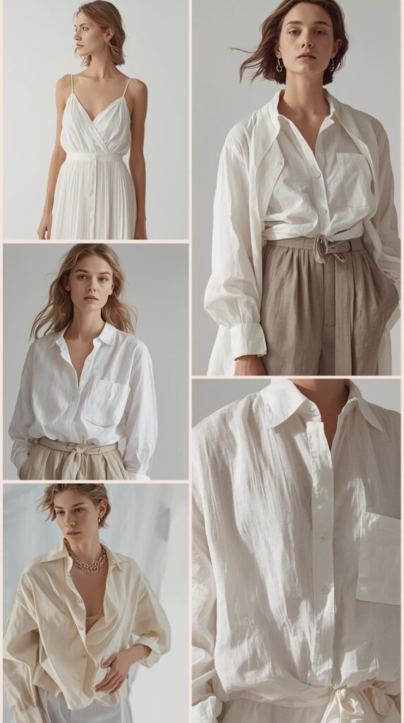 Neutral Tones and Natural Fabrics