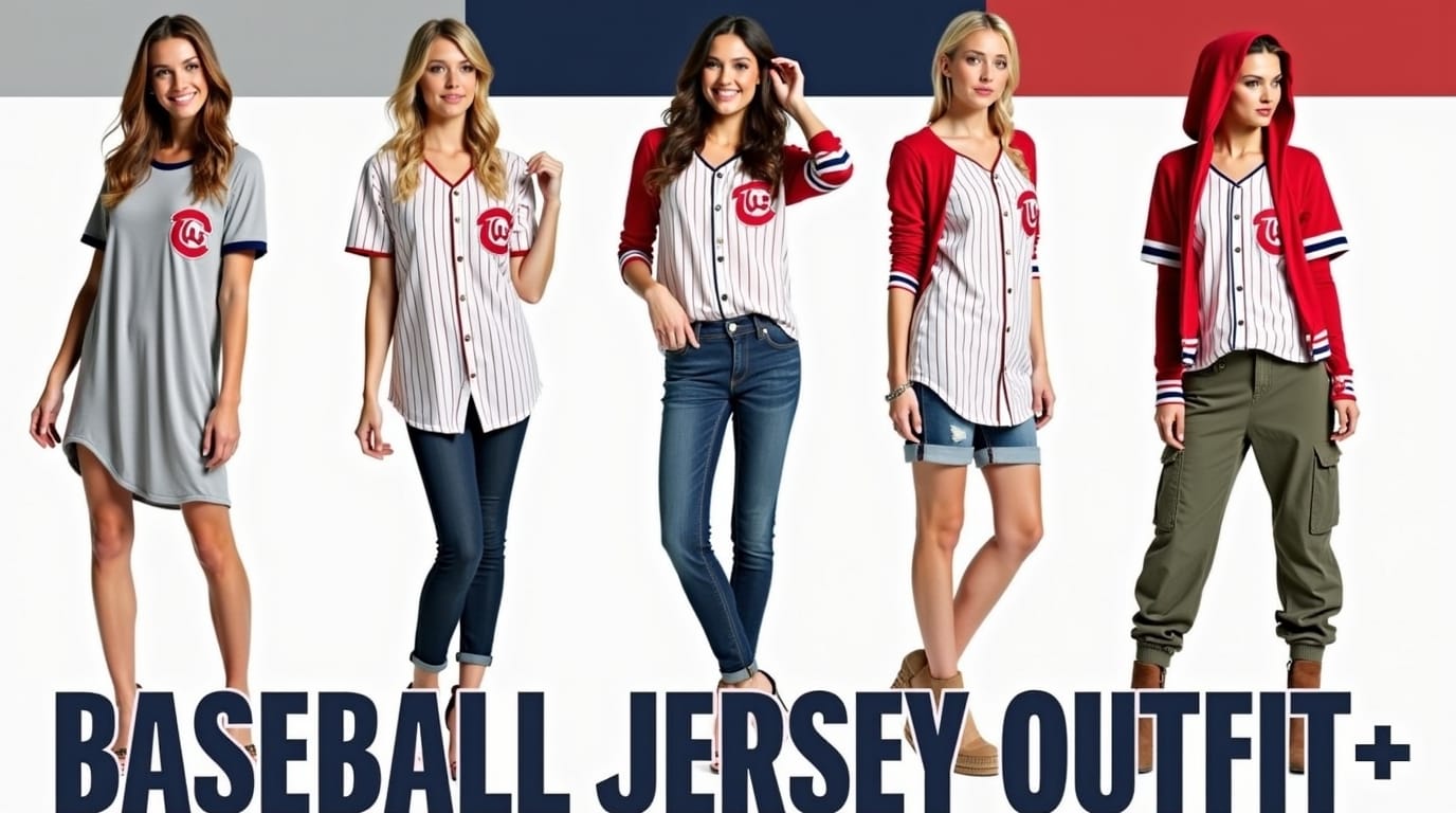 Baseball Jersey Outfit