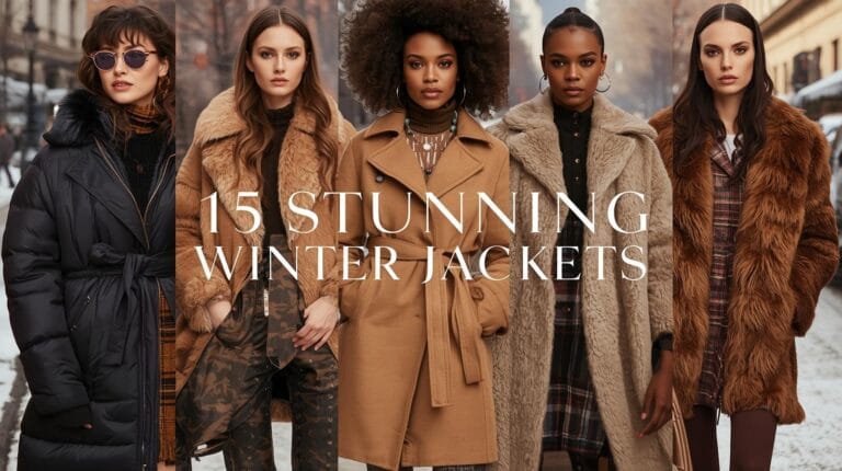15 Stunning Winter Jackets for Women to Stay Chic & Warm
