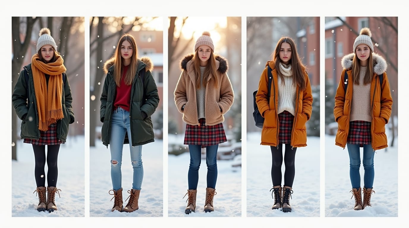 15+ Must-Have Winter Outfits for School That Wow Instantly