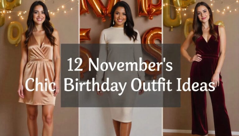 12 Chic November Birthday Outfit Ideas to Look Stunning