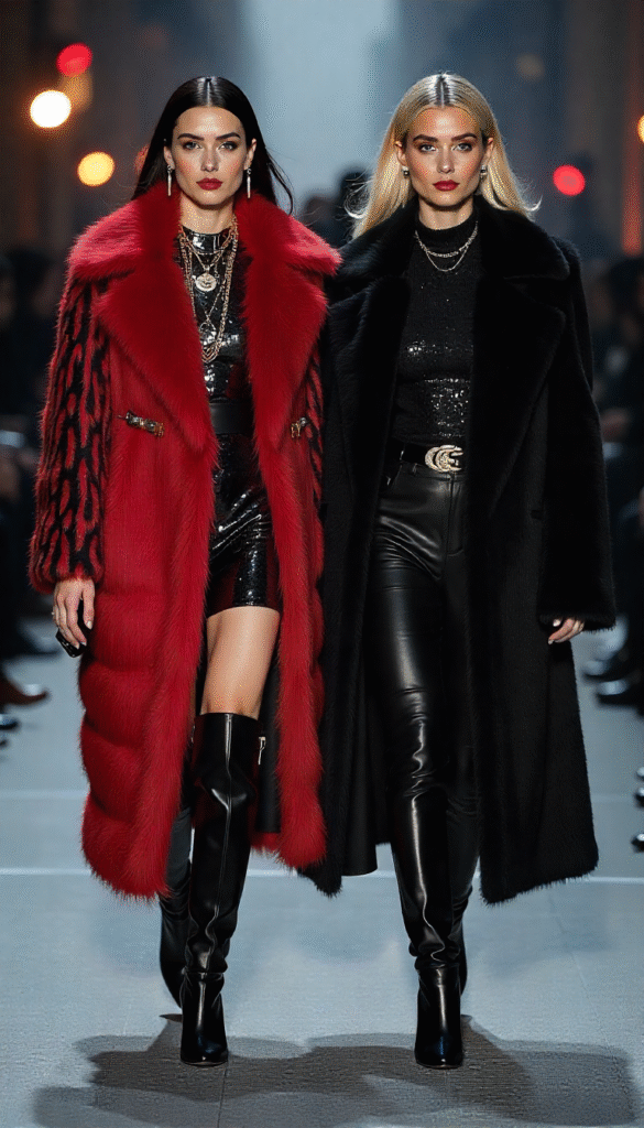 Celebrity-Inspired Winter Clubbing Outfits