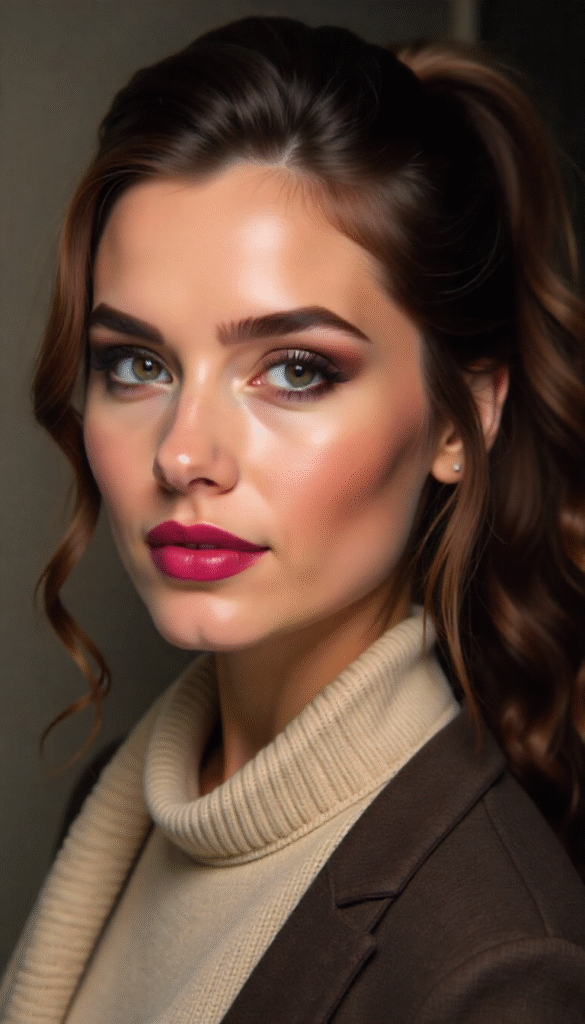 Makeup & Hair Inspiration for Winter Nights