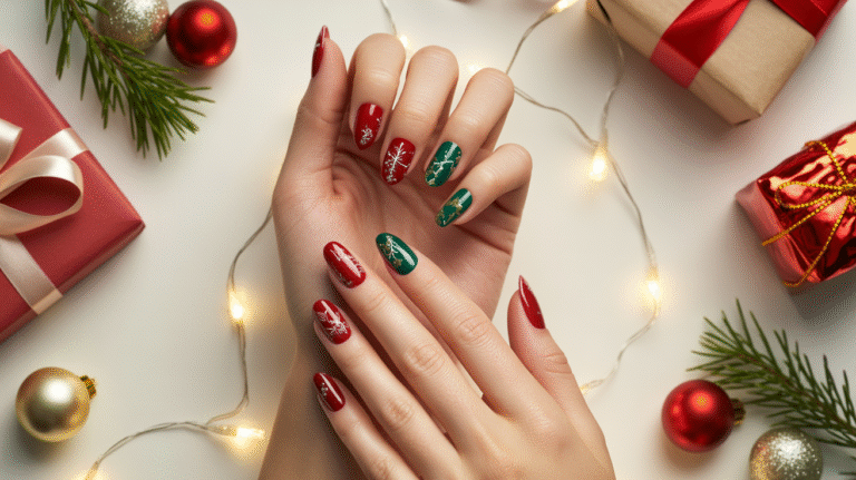 15 Festive December Nail Ideas to Brighten Your Holiday Mood