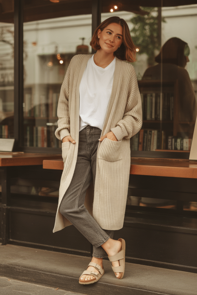 Wearing one color (or slight variations of it) makes you look instantly intentional