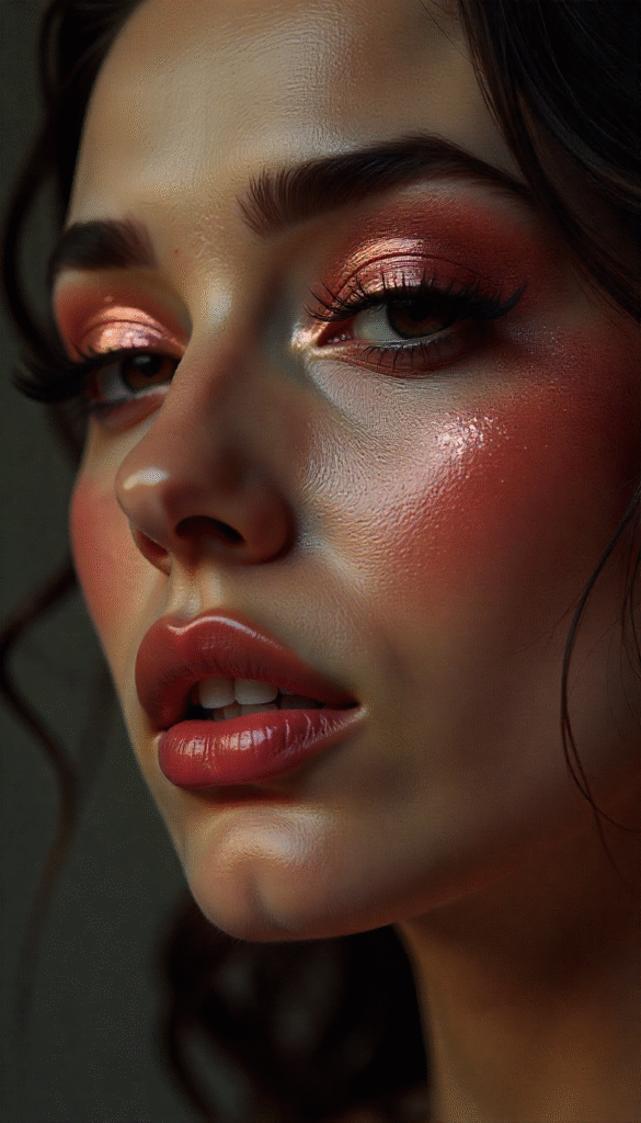 The “Holiday Glam” Look