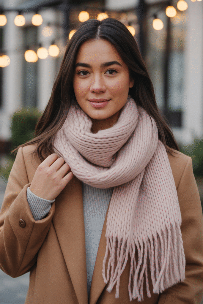 Trendy scarves under $20 for winter budget friendly