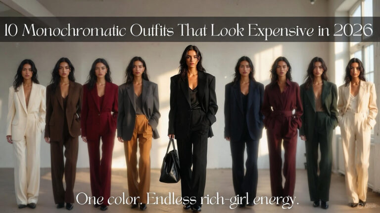 10 Monochromatic Outfit Ideas That Look Expensive