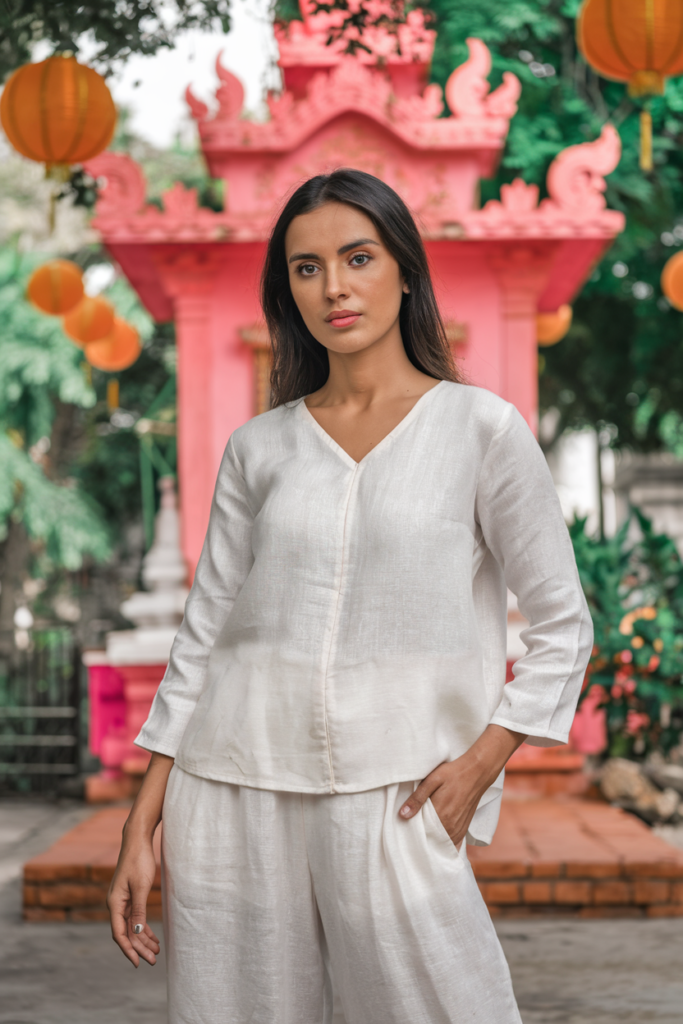 White Linen Set Perfection