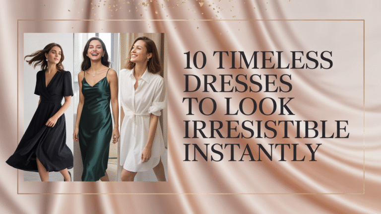 10 Timeless Dresses That Make You Feel Irresistible