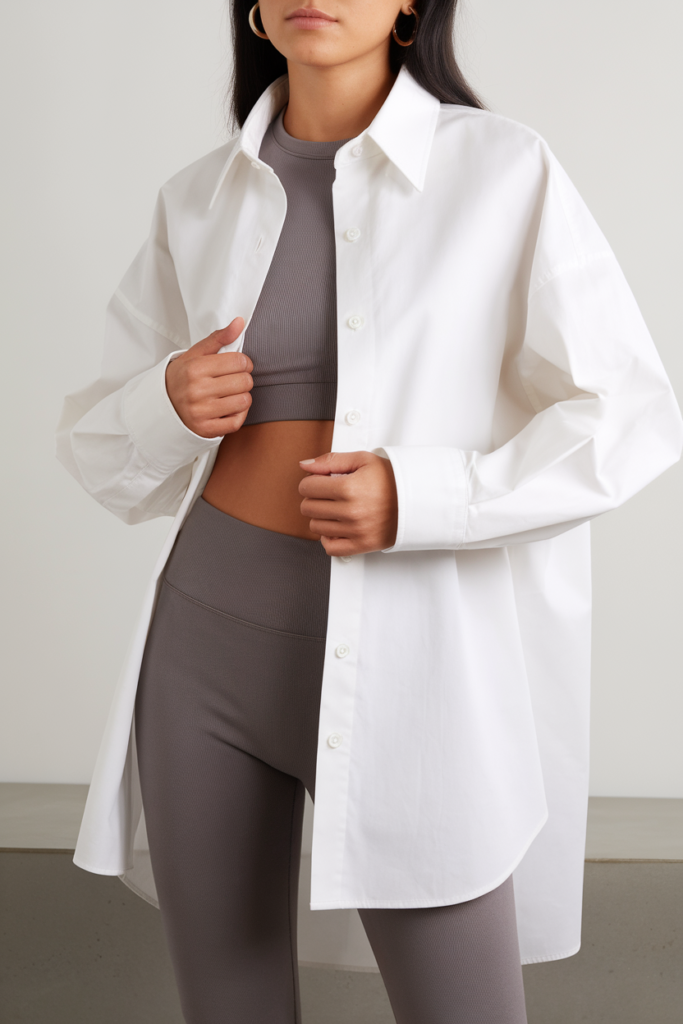 The Overpowered Oversized Button-Down