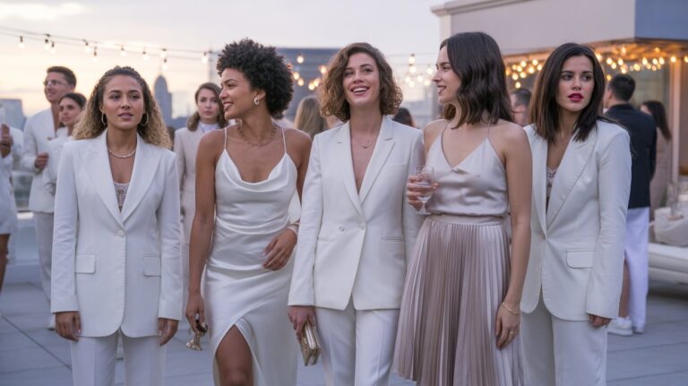 13 Stunning All White Party Outfits You’ll Actually Love