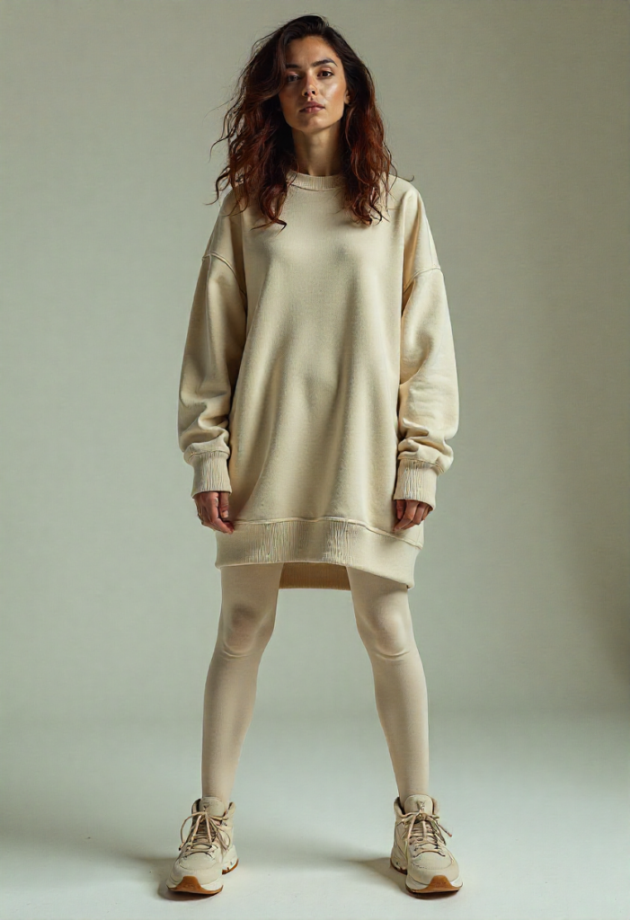 The Sweatshirt Dress: The Ultimate One-and-Done