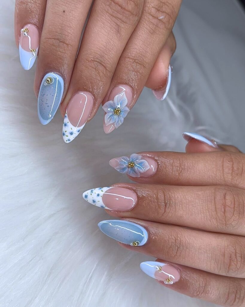Summer Acrylic Nails