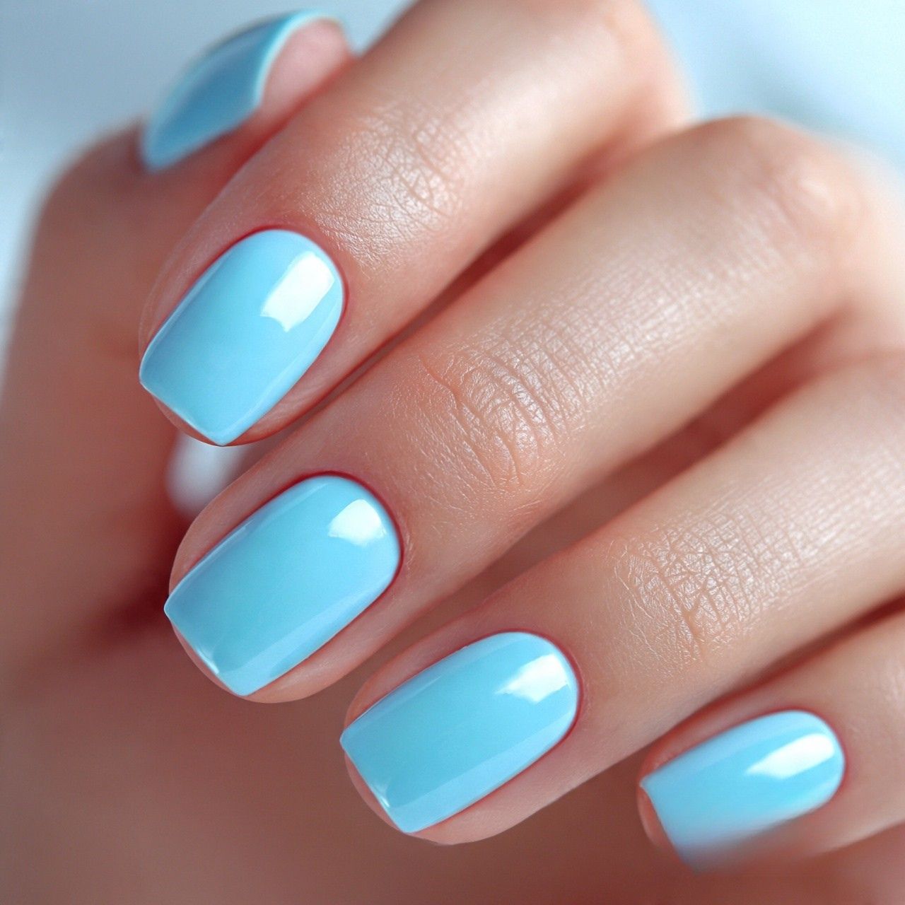 Summer Nails Blue