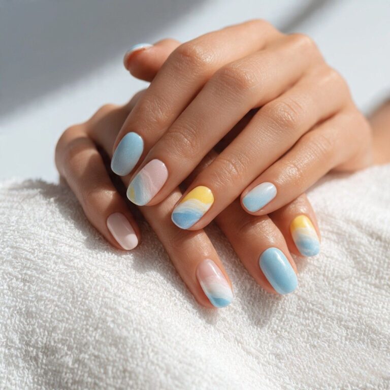 Easy summer nails