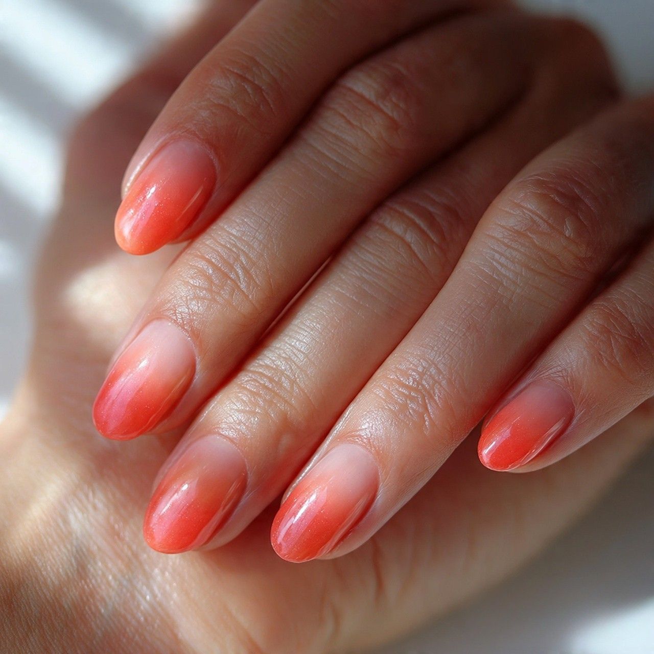  Summer Nails Almond 