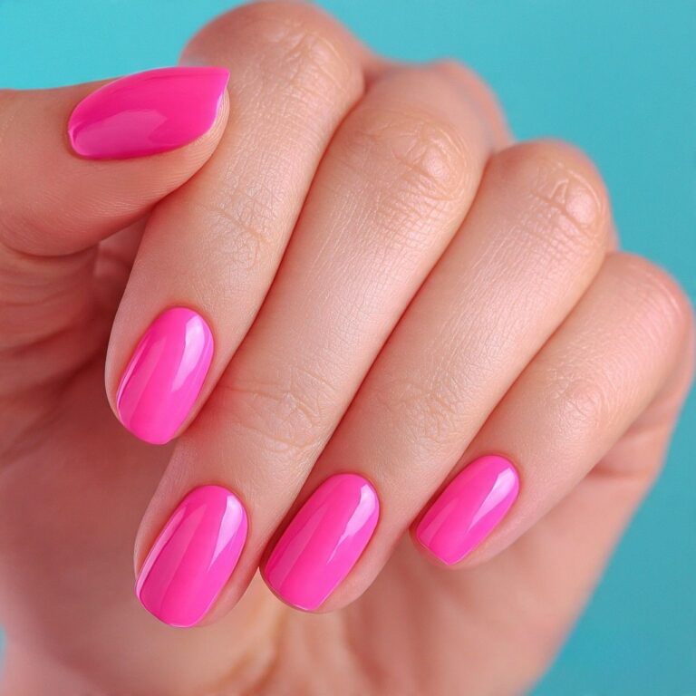 Summer Nails Pink