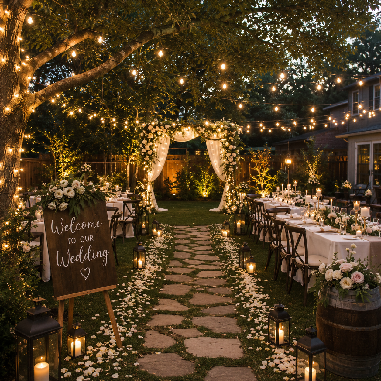 Backyard Wedding Ideas
