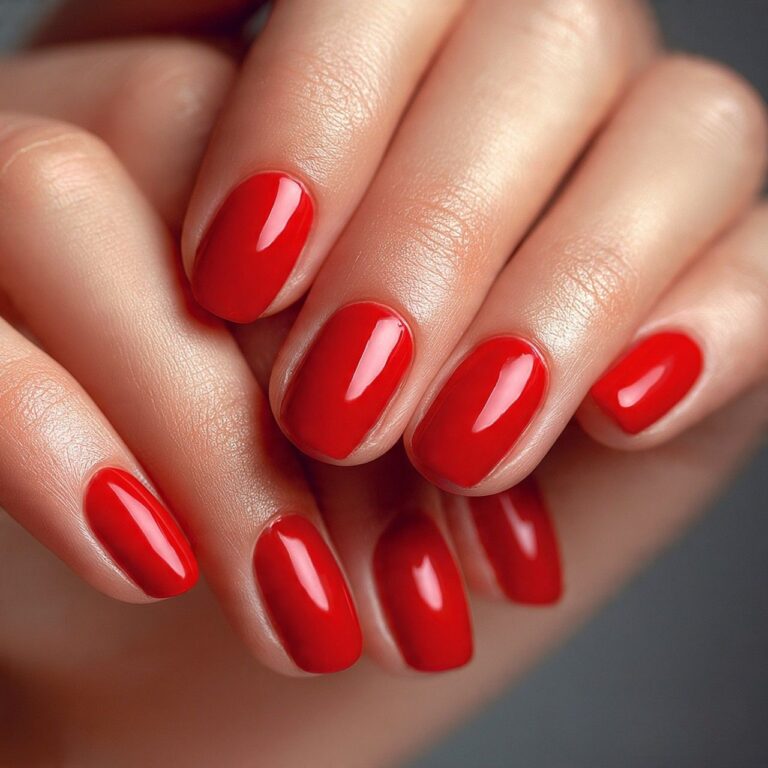 Red Nails Design Ideas