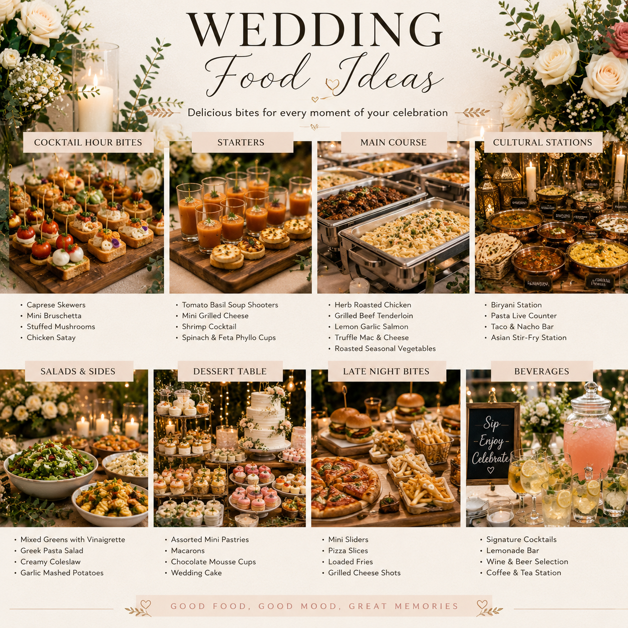 Wedding Food Ideas