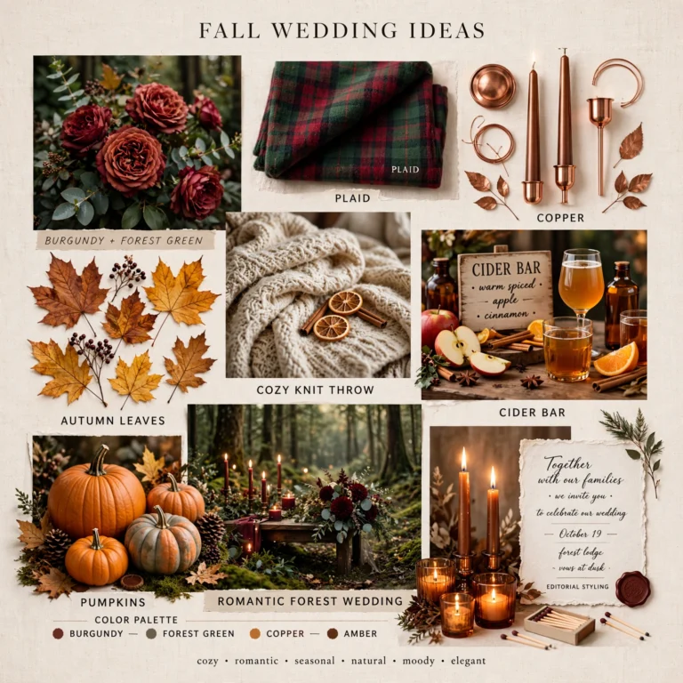 Fall Wedding Ideas