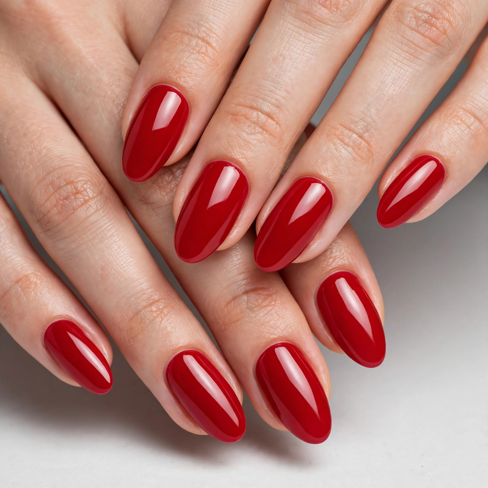  Red Gel Nails