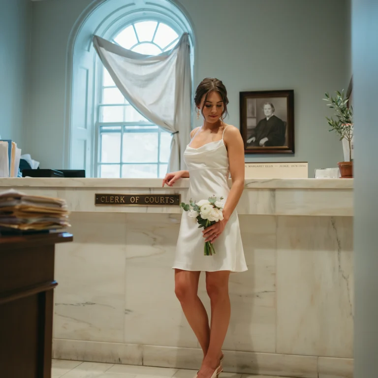 Courthouse Wedding Dress