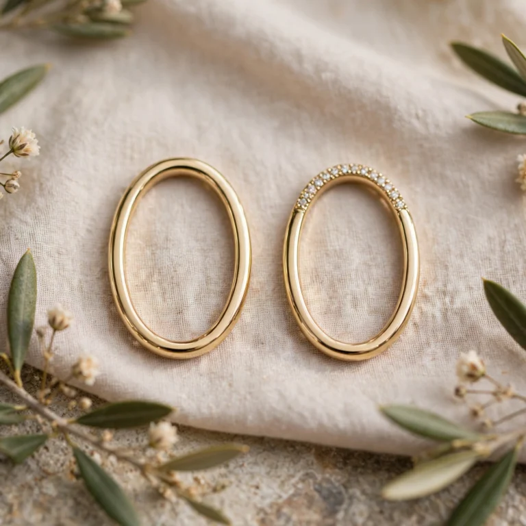 Oval Wedding Rings