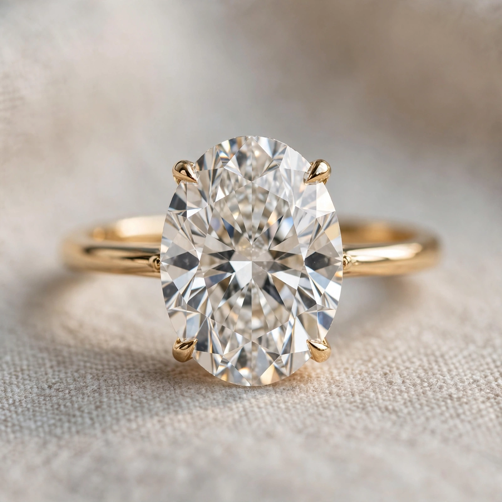 Oval Wedding Rings