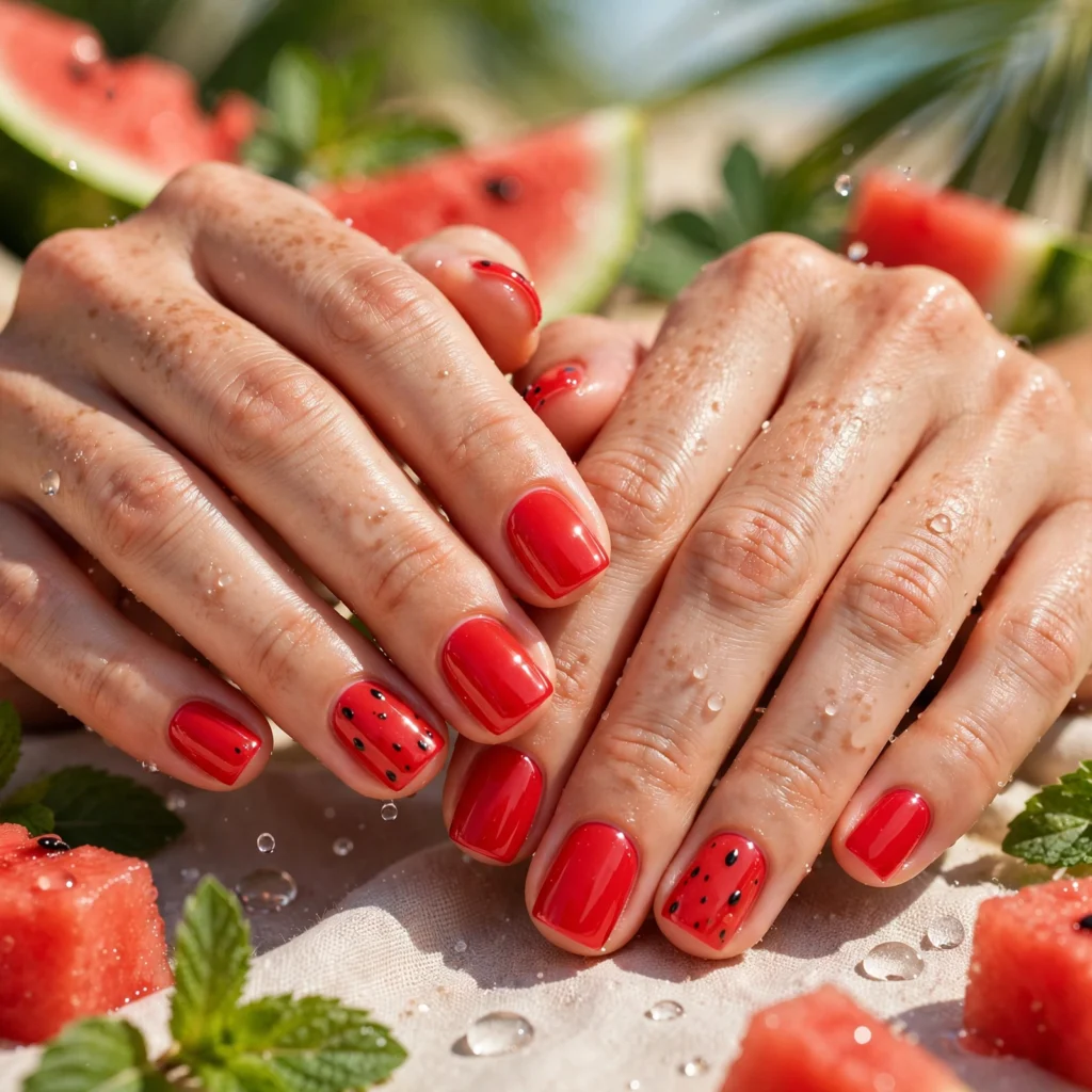 Summer Nails Short
