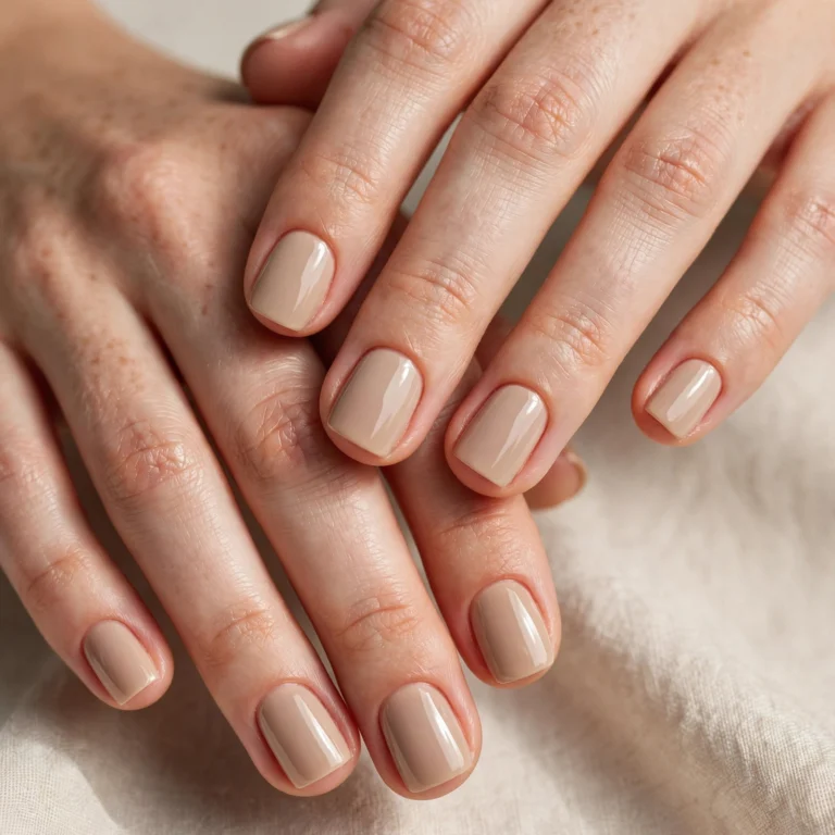Simple Short Nails