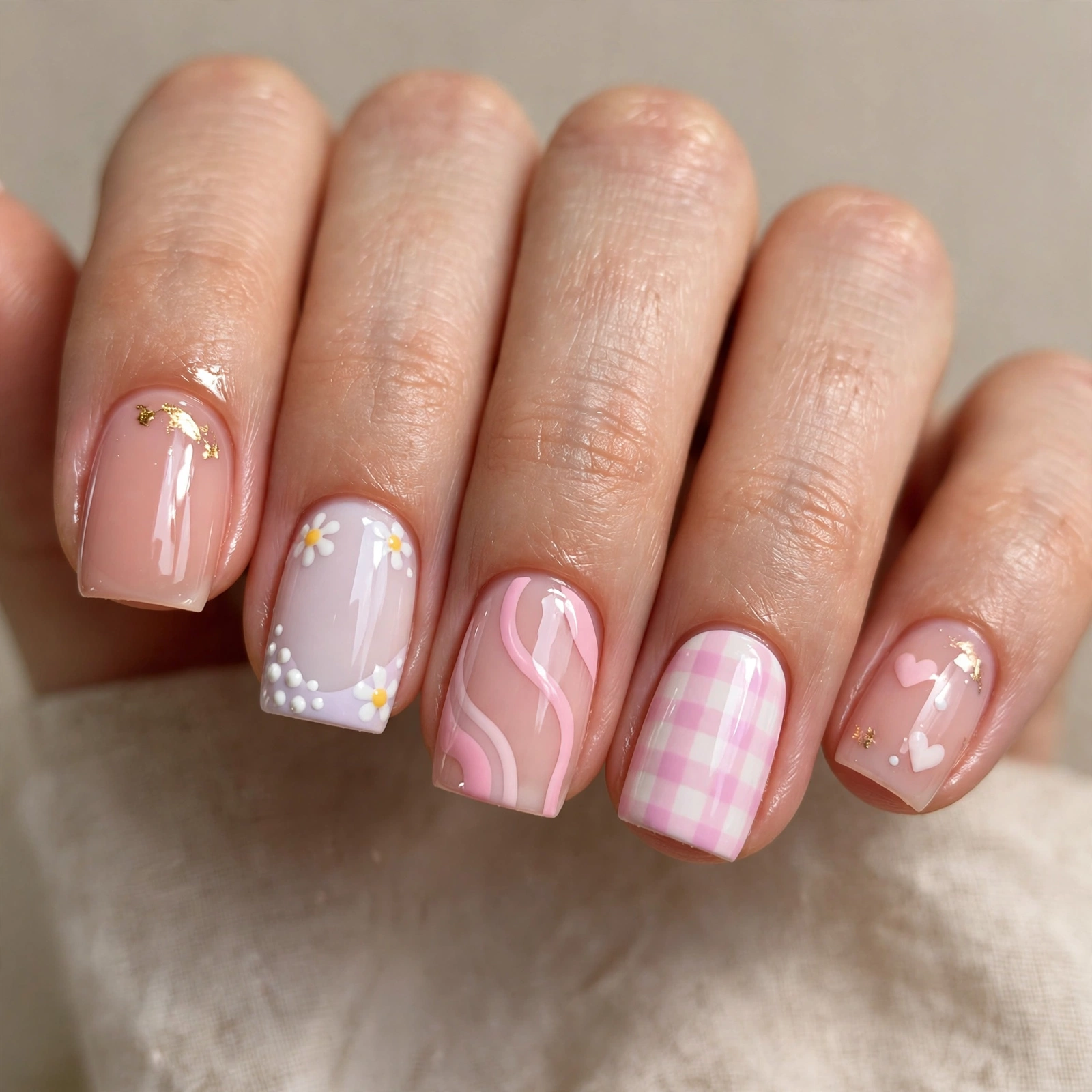 Short Nails Art