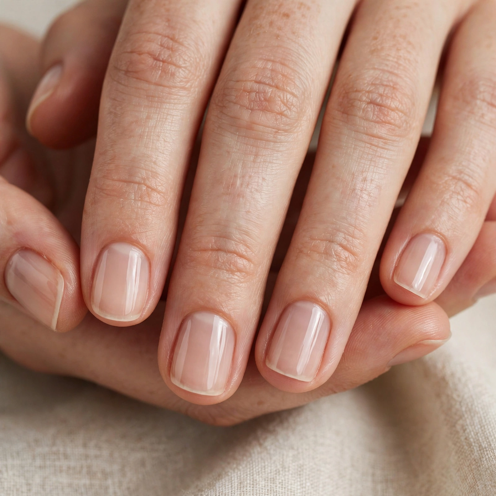 Simple Short Nails