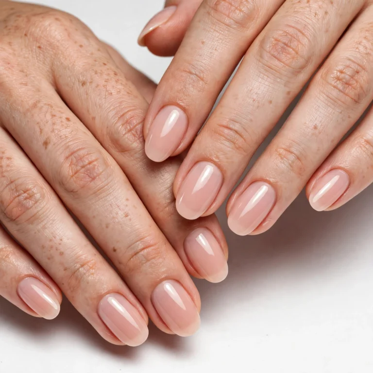 Short Almond Acrylic Nails