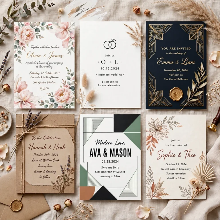 Wedding Card Ideas